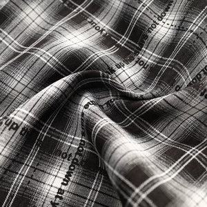Lapargay [Wandering Plaid] classic plaid loose shirt, versatile styling L78101011S - Lapargay